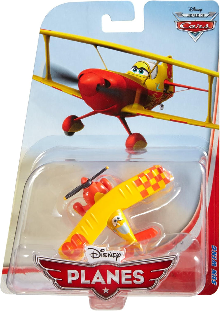 Mattel Planes Diecast Cars Chinese Racer, Farbe Sun Wing, BDB87, Sun Wing