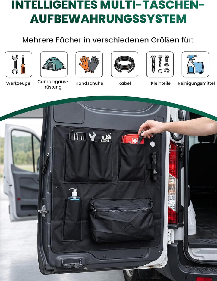 2er Set Aufbewahrungsorganizer Kompatibel mit Fiat Ducato Peugeot Boxer Citroen Jumper Relais X250 X