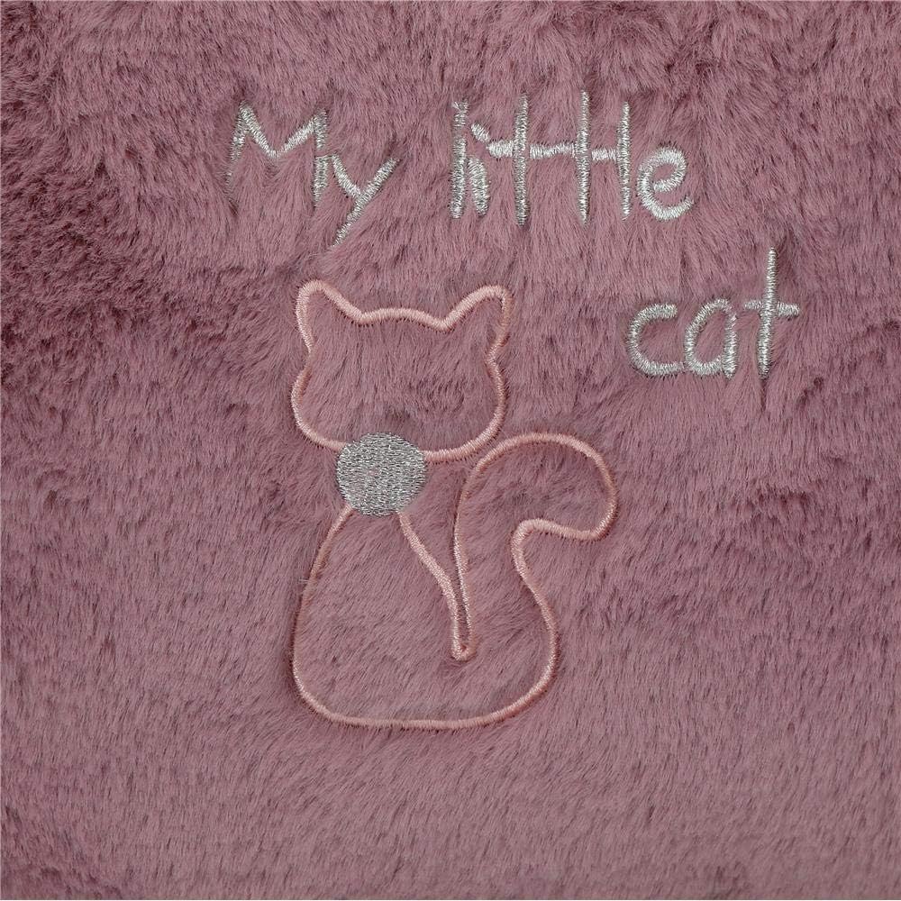 Enso My little cat Kosmetikkoffer mit drei Fächern Violett 23x17,7x10 cms PVC und Polyester Grosse T
