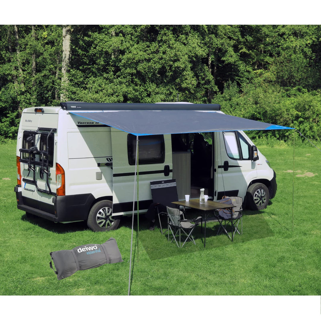 Sonnensegel für Wohnmobil Wohnwagen Bus, 3,50x2,4m, Wassersäule 2000mm 350, 350