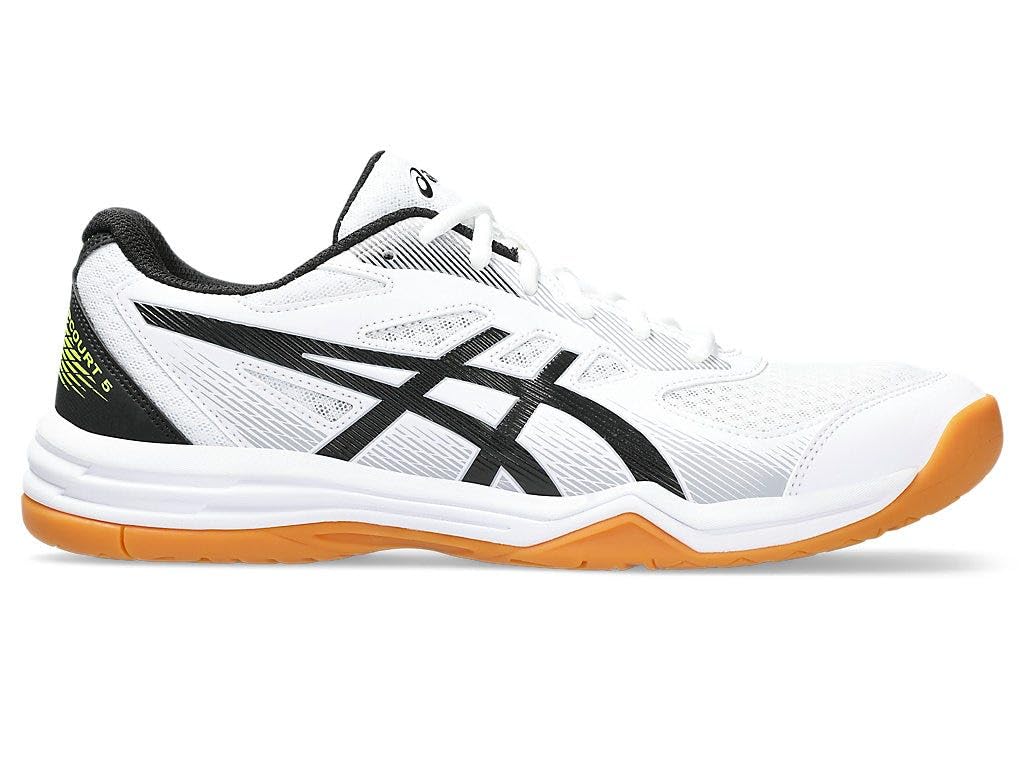 ASICS Upcourt 5 44 EU White Safety Yellow, 44 EU White Safety Yellow