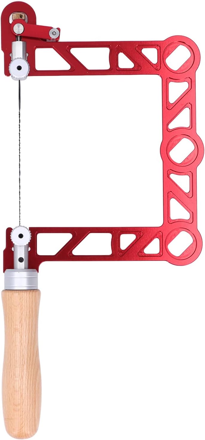 Laubsäge, Laubsäge für Holzarbeiter, U-Form, Holzgriff, Laubsäge für Holzbearbeitung, Schmuckherstel