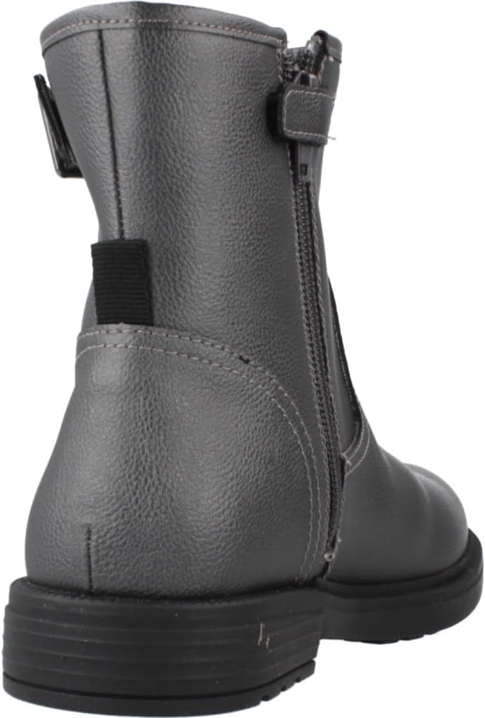 Geox J Eclair Girl B Damen Biker Boots 30 EU Gun, 30 EU Gun