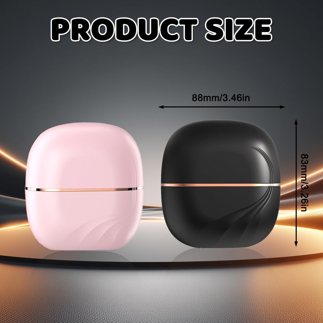 Mini Glättbürste Kabellos, 2026 Neu Haarglätter Bürste, Mini Tragbare Bürste Glätten, Kabe-llose Glä