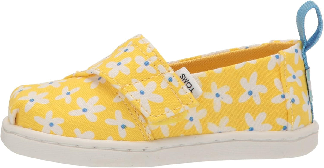 Toms Mädchen Classic AlpargataFlacher Slipper 27 EU Sonnengelbe Sonnengelbe Gänseblümchen, 27 EU Son