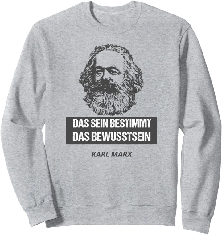 Karl Marx Kommunismus Kommunist Sozialismus Kapital Zitate Sweatshirt