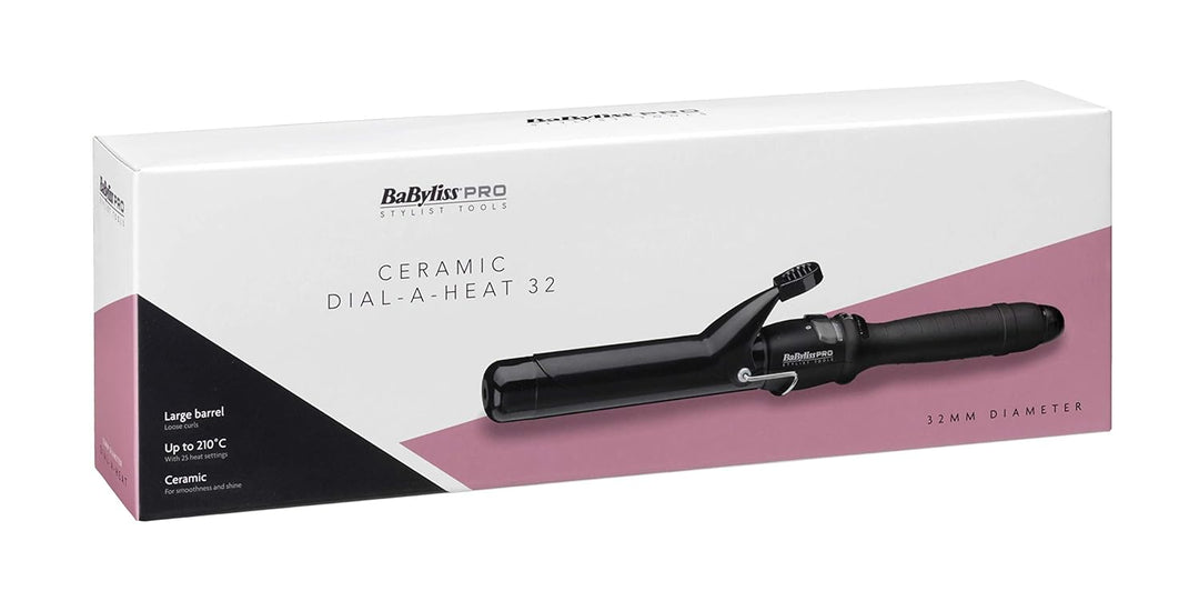 Babyliss Ceramic Dial-A-Heat Curling Tong 32 mm