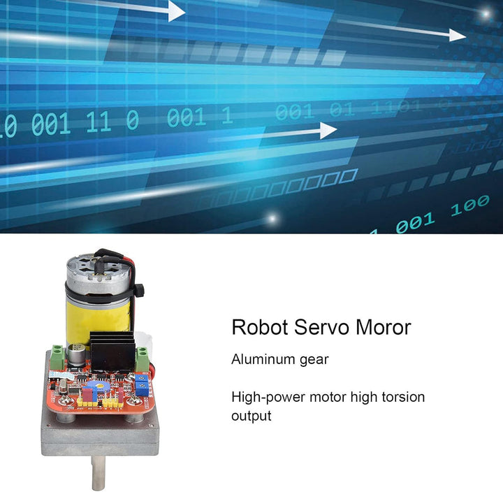 Roboter Servomotor, ASME-04B Aluminiumlegierung Getriebe Drehmoment Digitales Lenkgetriebe Mechanisc