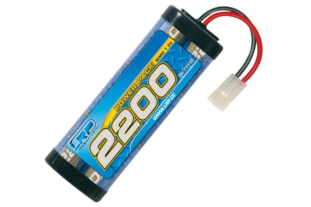 LRP Electronic 71110 - Power Pack 2200, 7.2 V, 6 Zellen NiMH Stickpack