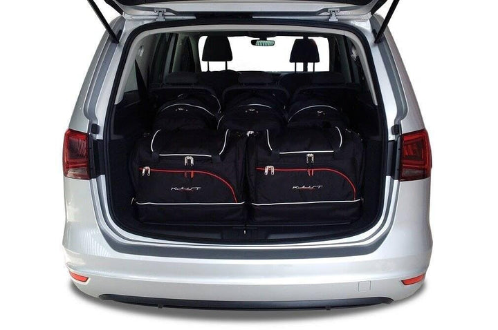 KJUST Dedizierte Reisetaschen 5 STK kompatibel mit VW Sharan II 2010+ Car Bags