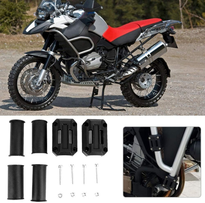 3 Paar Motorradstossstange dekorative Blöcke Motorschutz Stossstange dekorativer Blockschutz Dekorsc