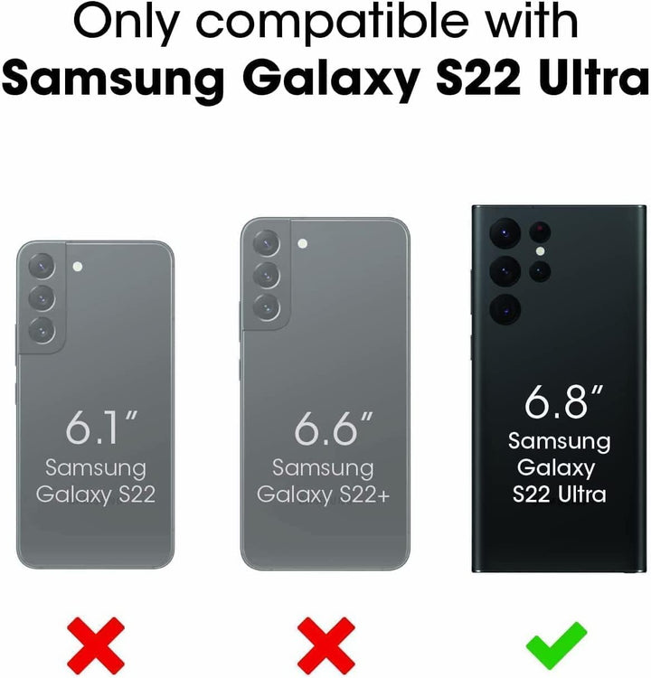 OtterBox Defender Series Schutzhülle für Samsung Galaxy S22 Ultra (nur Schutzhülle) – nur Hülle – Mi