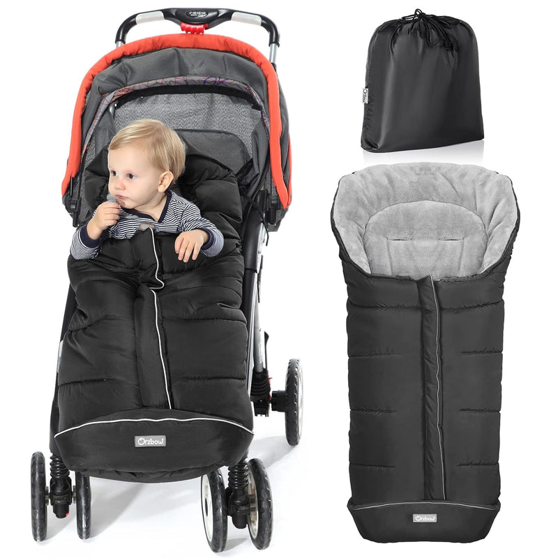 Orzbow Fusssack für Kinderwagen Buggy,Baby Fusssack Schlafsack,Babyfusssack für Babyschale,Winterfus