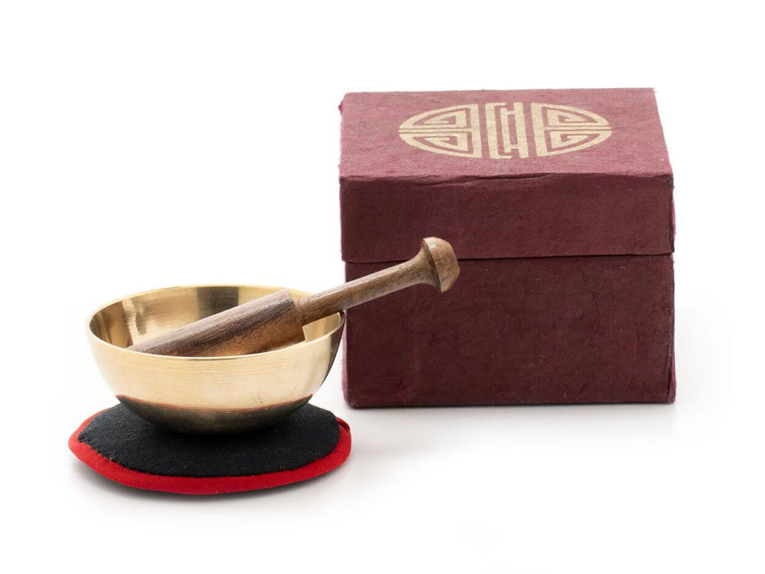 Mini-Klangschale mit zartem Klang - die Geschenk Idee für kleine und grosse Klangschalen Fans! Verpa