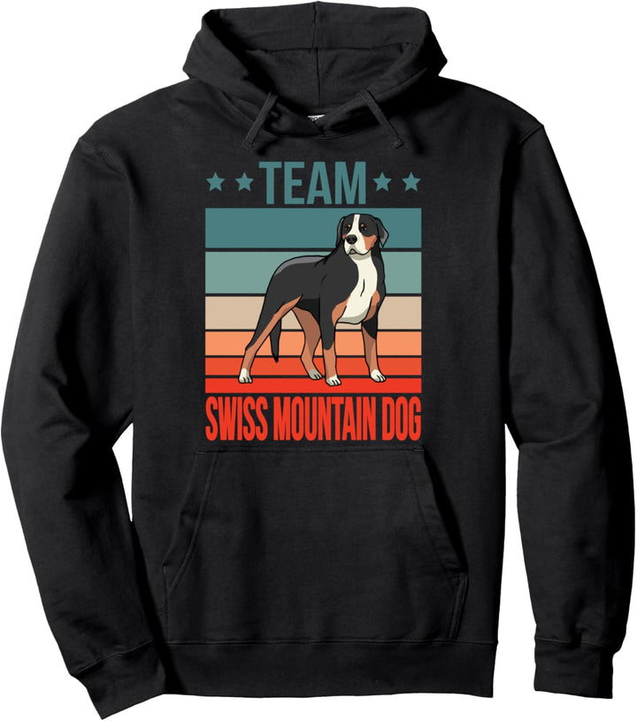 Team Schweizer Sennenhund Hunde Besitzer Sennenhund Pullover Hoodie