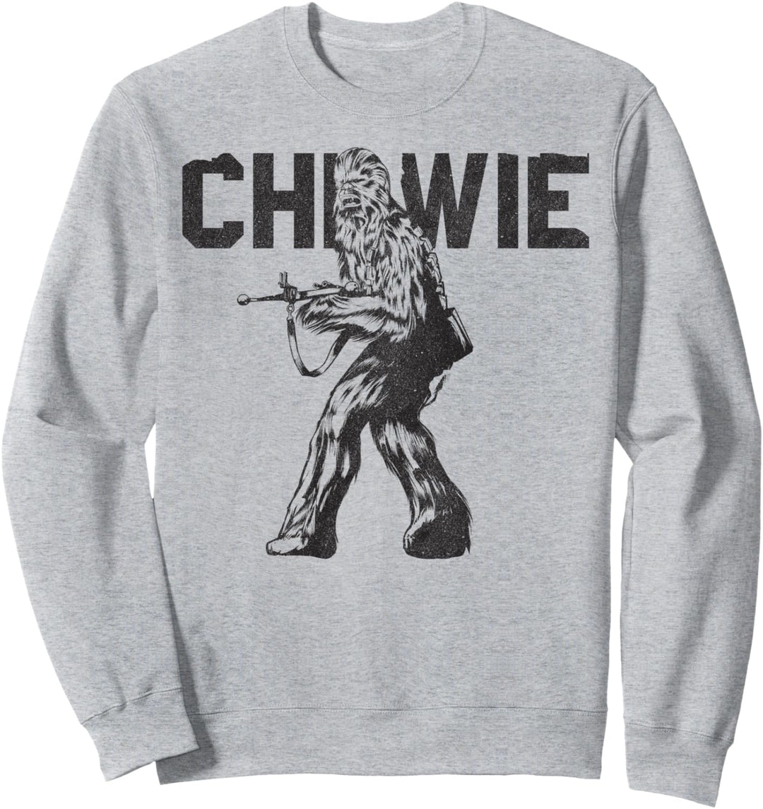 Star Wars The Last Jedi Chewie Outlined Name Poster Sweatshirt