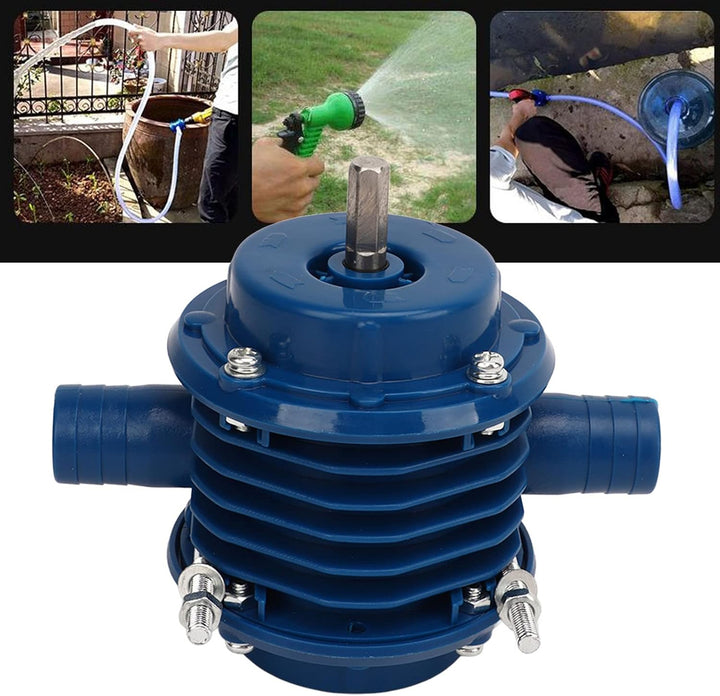 banapoy Handbohrmaschine Wasserpumpe, tragbare elektrische Bohrmaschine Pumpe selbstansaugend Wasser
