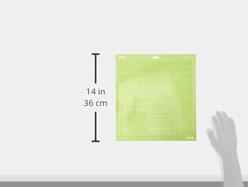 Cricut 2006053 EasyPress-Schneidematte, x 30,5 cm (12" x 12"), Grau, 30,5, PC2006053, 30,5 x 30,5 cm