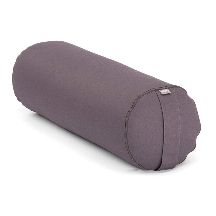 Bodhi Yoga Bolster | ECO Serie | Yogarolle mit Kapok-Füllung | Waschbarer Bezug aus 100% Bio-Baumwol