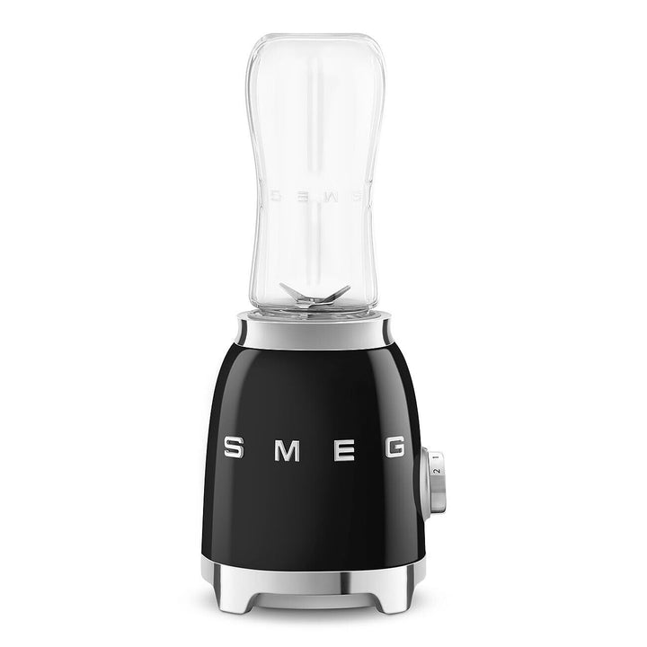 SMEG, Personal Blender PBF01BLEU, 2 Geschwindigkeitsstufen, Doppelklinge aus Edelstahl, 2 x 600 ml F