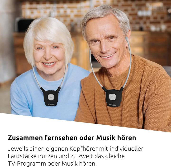 TechniSat STEREOMAN ISI 3 - Kopfhörer (Zweithörer, kabelloser Stereo-Funkkopfhörer inkl. Akku, ohne