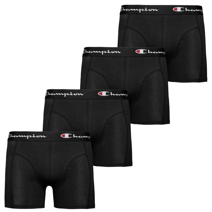 Champion Herren Retroshorts (4er Pack) S Schwarz, S Schwarz