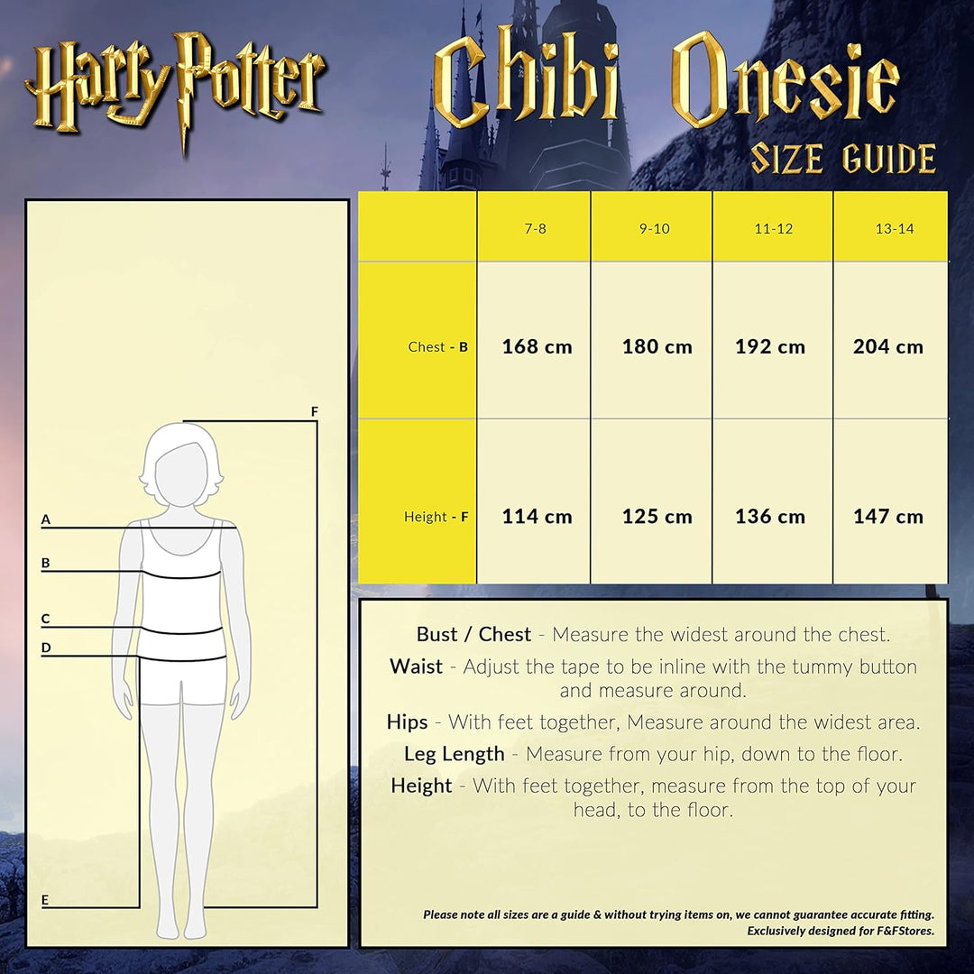 Harry Potter Jumpsuit Kinder, Fleece Onesie Jungen und Mädchen, Schlafoverall Kinder Kostüm Overall,
