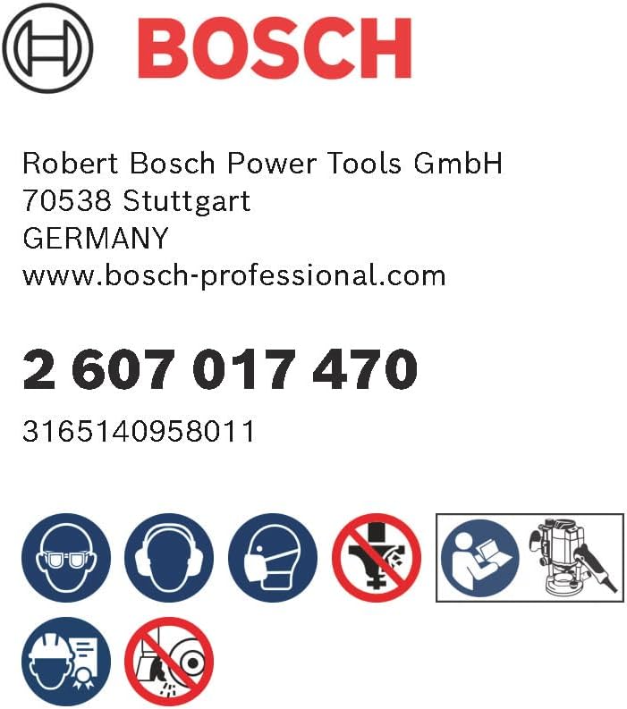 Bosch Professional 6tlg. Rand- und Kantenfräser Set (für Holz, für Oberfräsen mit 1/4 Zoll Schaft) 6