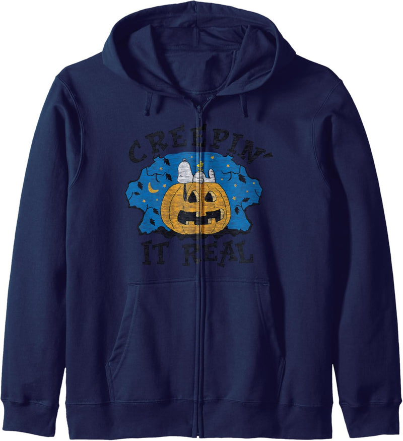 Peanuts Halloween Snoopy echt Kapuzenjacke