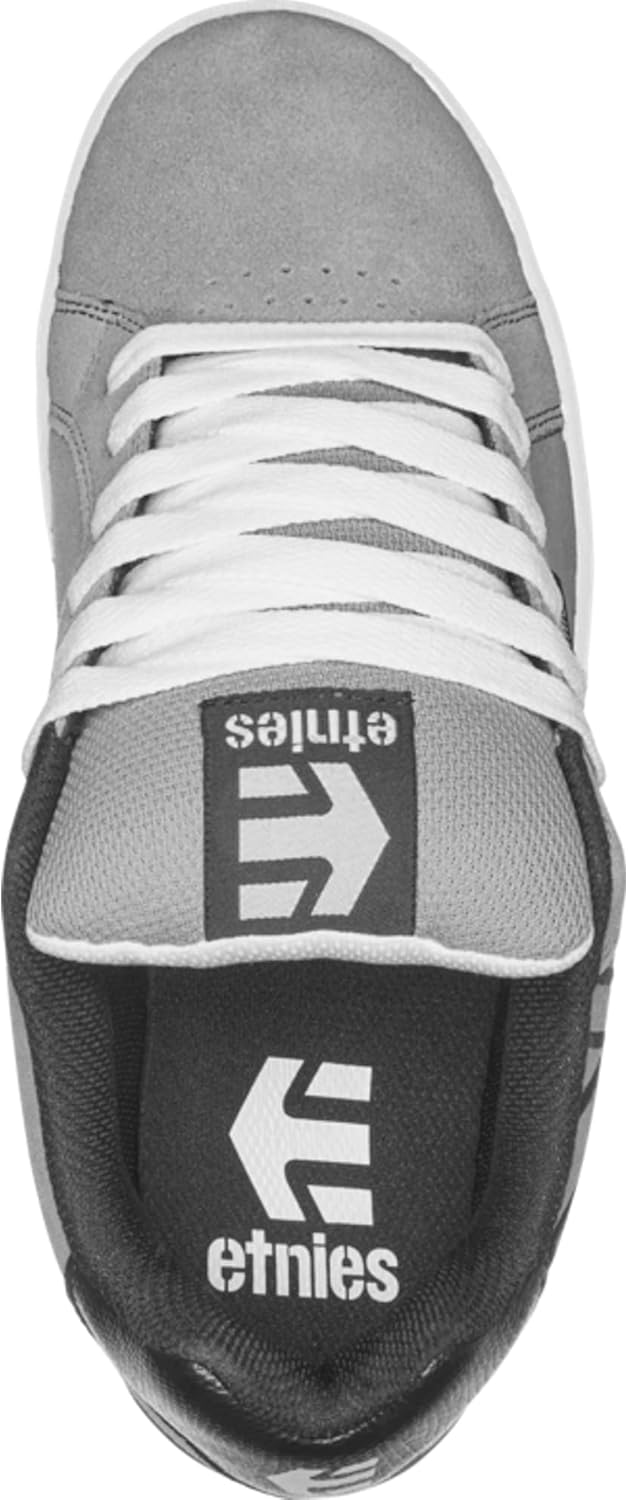 Etnies Fader, Herren Sneaker, Light Grey Black