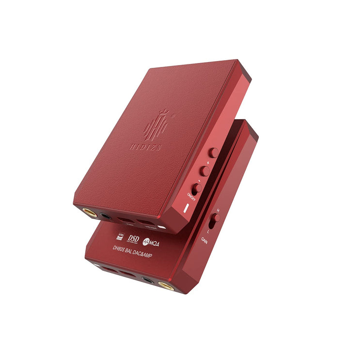 Hidizs DH80S DAC und AMP ausgewogen, tragbar, unterstützt MQA-Audio-Technologie, tragbar, DSD64/128,