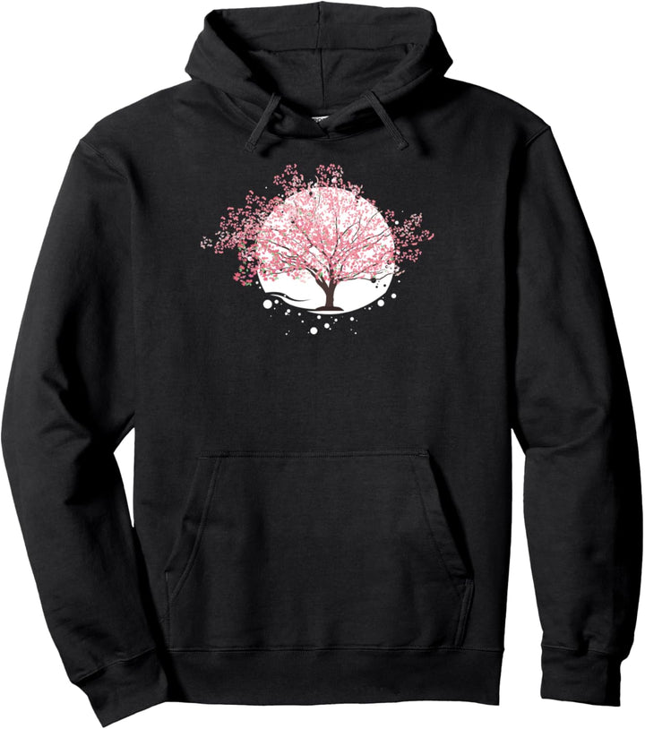 Cherry Blossom Sakura Japan Pullover Hoodie