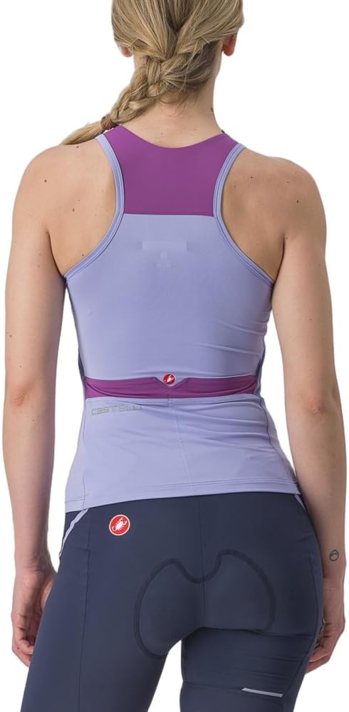CASTELLI Damen Solaris Top T-Shirt L Violettes Nebel/Amethyst, L Violettes Nebel/Amethyst