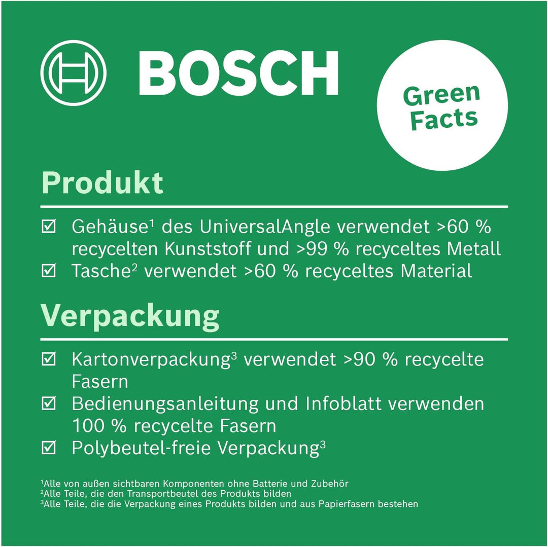 Bosch Winkelmesser UniversalAngle (Winkel bis 220° präzise messen und übertragen, mit integrierter B
