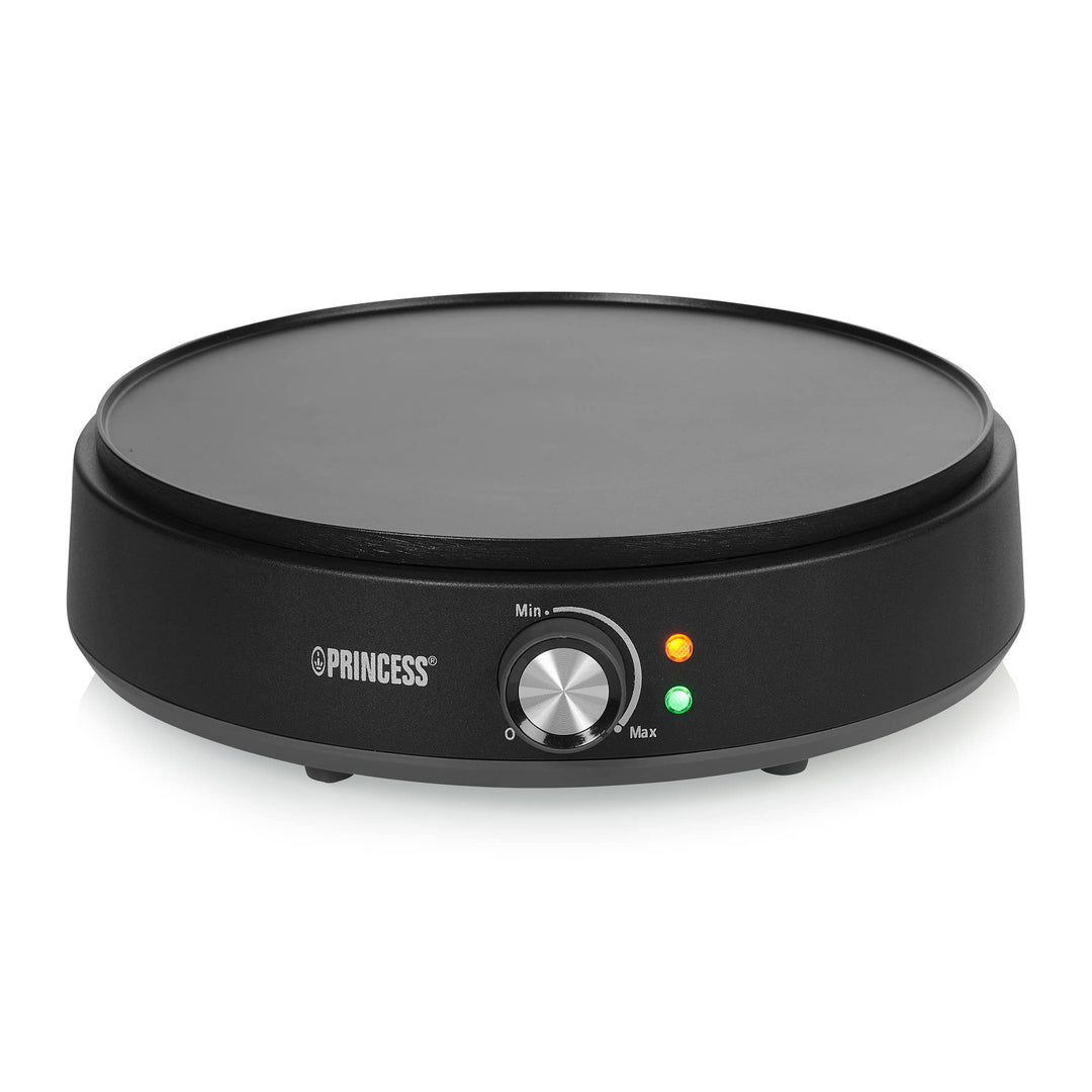 Princess 492235 Crêpe-Maker Deluxe, Backfläche ø 30 cm, einstellbarer Thermostat, Antihaftbeschichtu