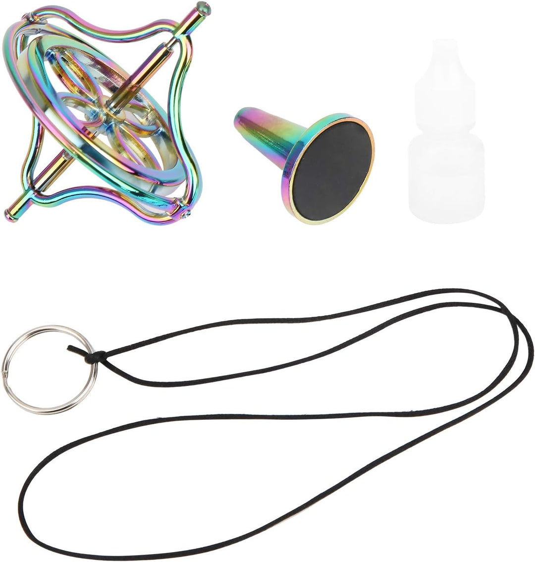 Alomejor Legierung Gyroskop Spielzeug f¨¹r M?dchen - Schwerelosigkeit Balance Physik Fliegende Beweg