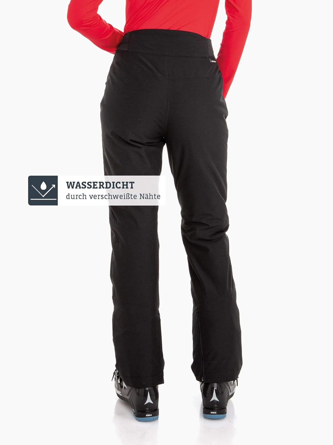 Schöffel Damen Ski Pants Pinzgau1, wind- und wasserdichte Schneehose mit 2-Wege-Stretch, atmungsakti