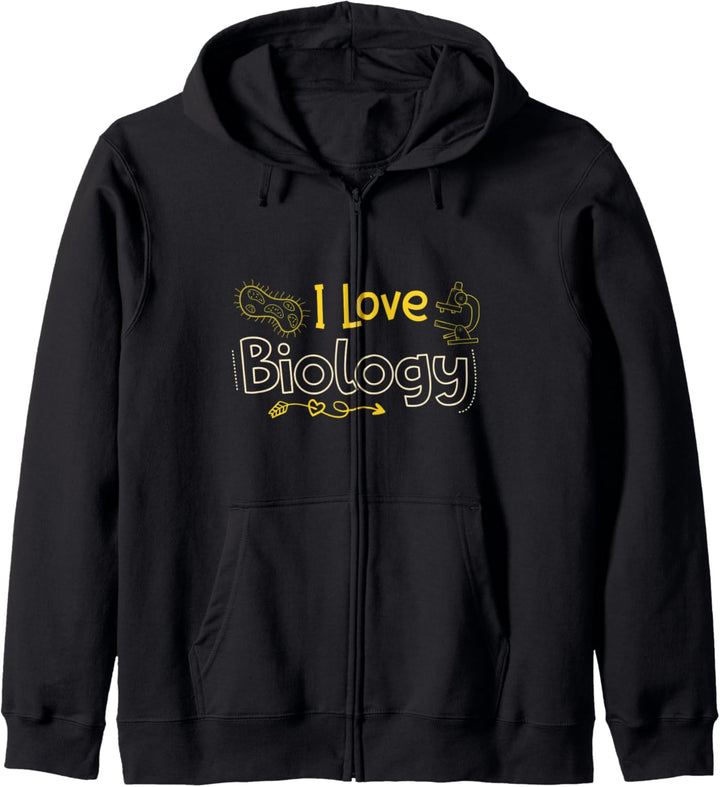 Biologie Liebe Biologe Biologie Student Nerd Lehrer Kapuzenjacke