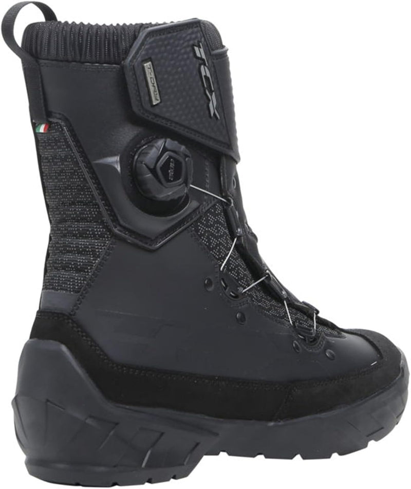 TCX Herren Infinity 3 Mid Wp Motorcycle Boot 41 EU Schwarz, 41 EU Schwarz