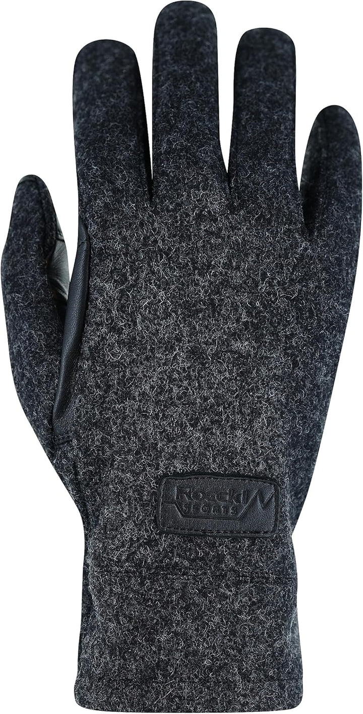 Roeckl Sports Reithandschuh Windham, Freizeit Winter Handschuh, 2 Farben, Grösse 6-11, 7.5 Graphit M