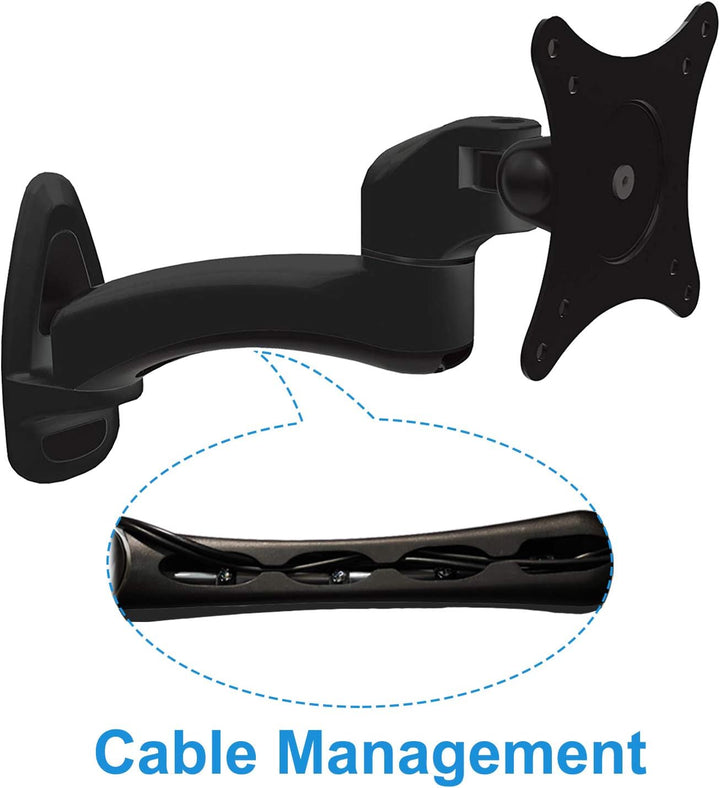 HFTEK Monitor TV Wand Halterung Halter Wall Mounts (HF17SB), HF17SB