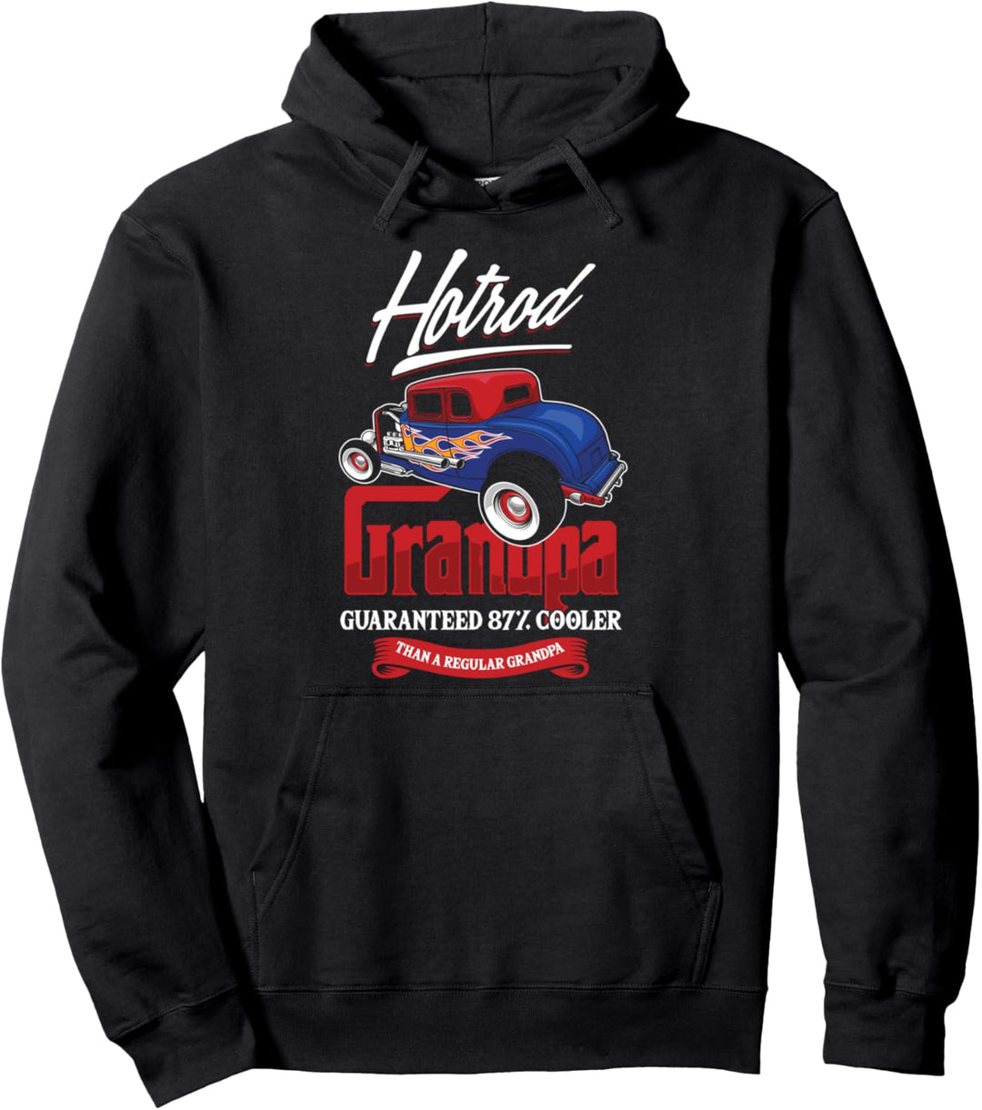 Hot Rod Motorsport Auto Sport Opa Grossvater Tuning Geschenk Pullover Hoodie