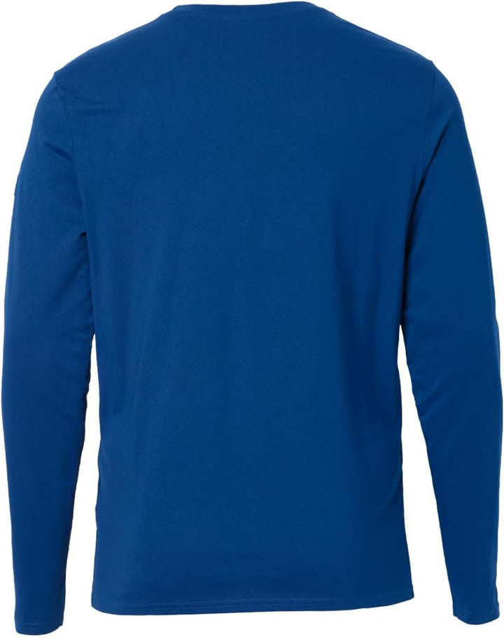 FORSBERG Longsleeve mit Audiowelle XXL Blau, XXL Blau