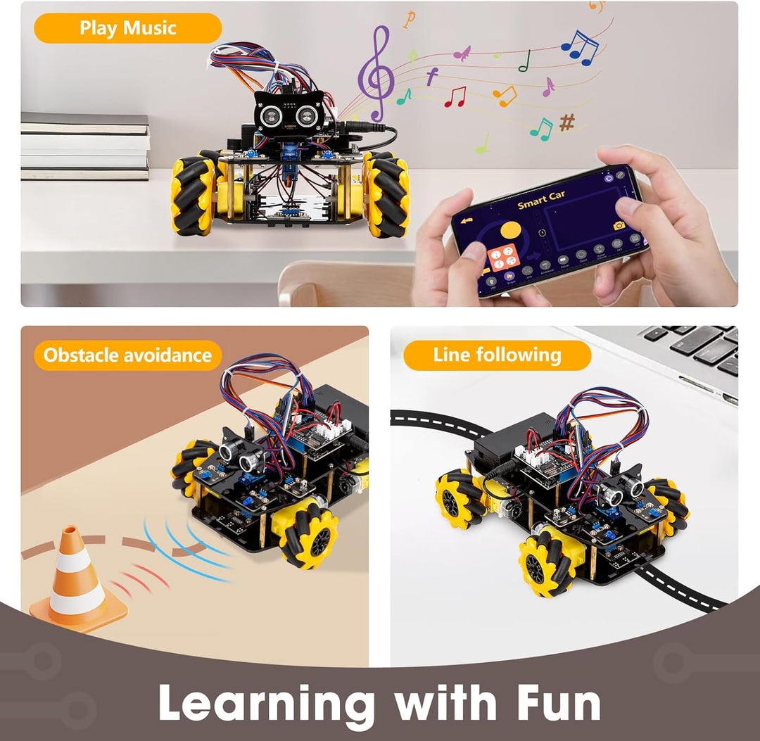 ACEBOTT Roboter Bausatz für Kinder, Roboter Kinder von 8-12 Jahren, Roboter Spielzeug für Jungen mit