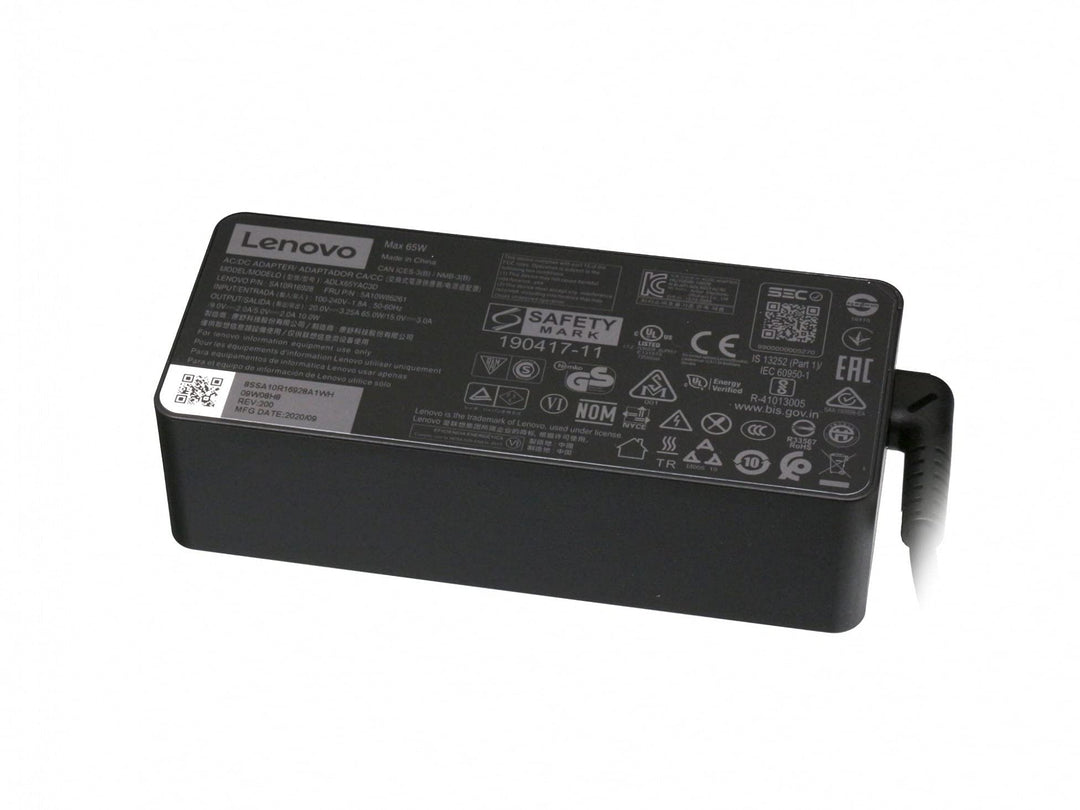 Lenovo ThinkPad T490 (20Q9/20QH) Original USB-C Netzteil 65 Watt Normale Bauform