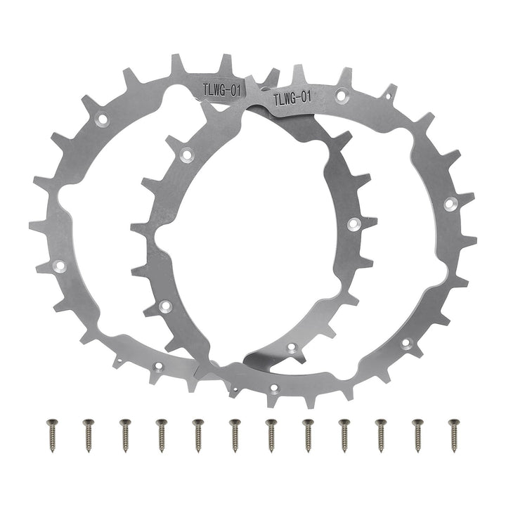 CDIYTOOL Edelstahl Rasenmäher Spikes für Garden.a Sileno City Rasenmäherroboter, 212 mm Rasenmäher M