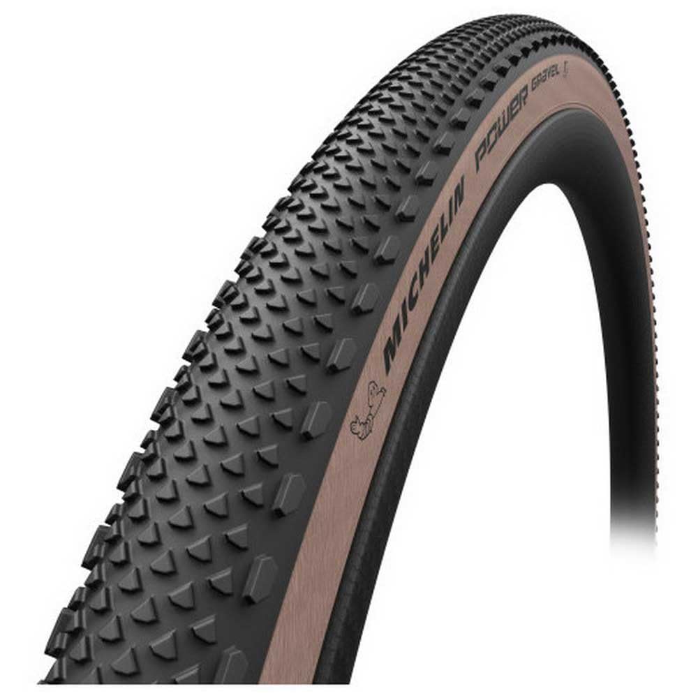 Michelin Power Gravel Faltreifen (28" | 700x47C | 47-622 | Classic TS TLR) Schwarz, Schwarz