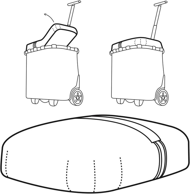 reisenthel carrycruiser cover Abdeckung 42 x 8 x 33,5 cm/reflective 42 x 8 x 33,5 cm Other, 42 x 8 x