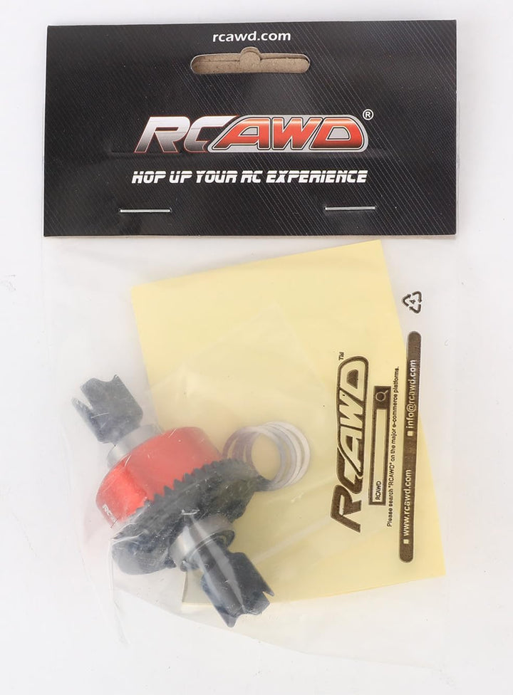 RCAWD ARRMA 6s Diff-Satz Komplett, Stahl Front/Heck-Diff Set komplett mit 40CrMo Hauptdiff Zahnrad 4