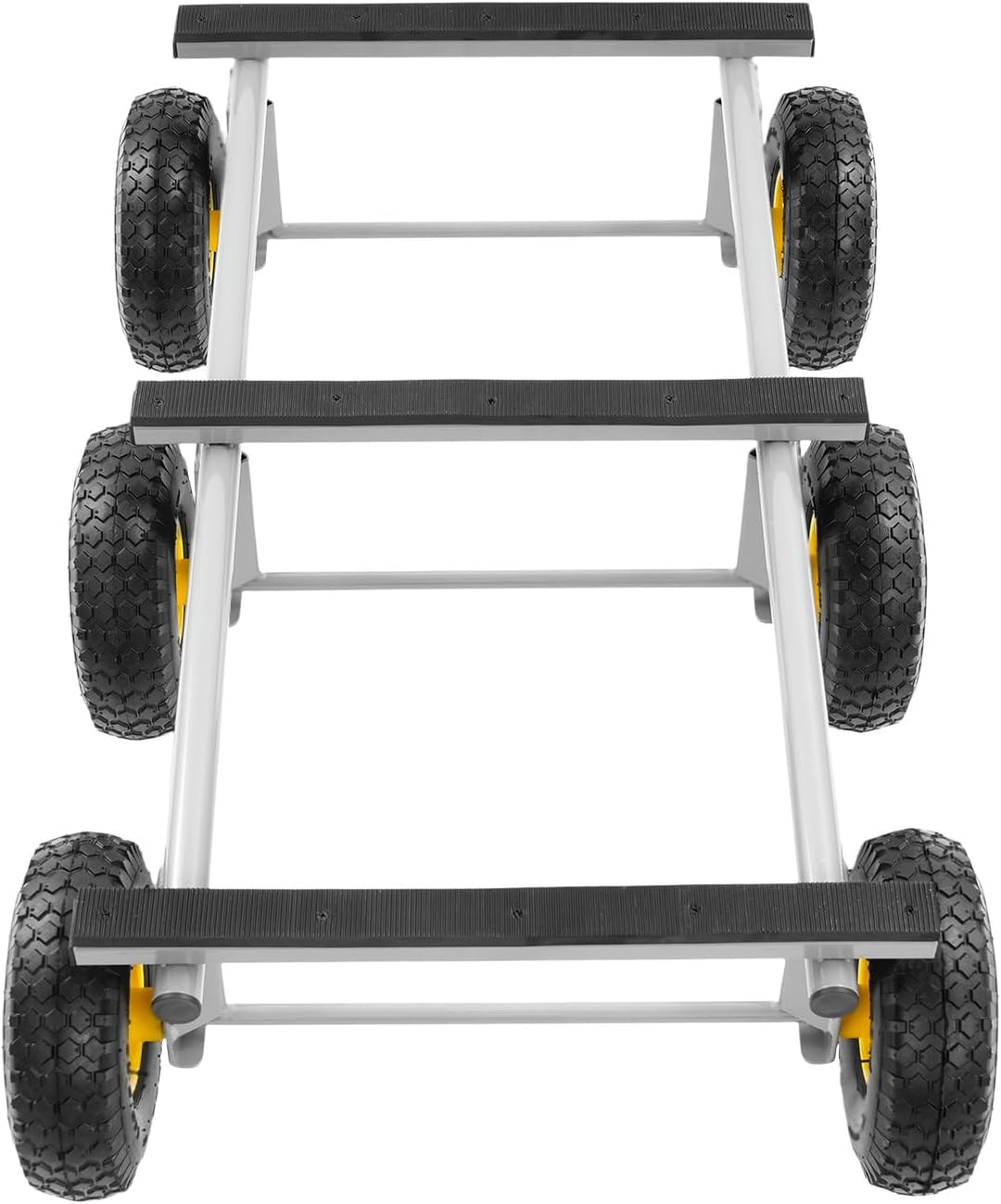 Plattenwagen Transportwagen Möbelwagen Plattformwagen 540 Kg/1200 lbs, 6 Räder, Schwerlast Lasten Ka